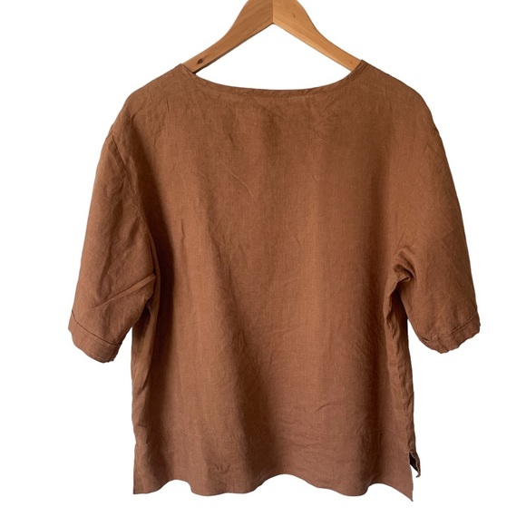 Assembly Label Brown Short Sleeve Tee - Picture 7 of 10